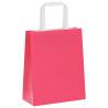 Pink Paper Bags 50 pcs with Handles - Eco-Friendly & Durable