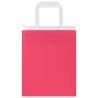 Pink Paper Bags 50 pcs with Handles - Eco-Friendly & Durable