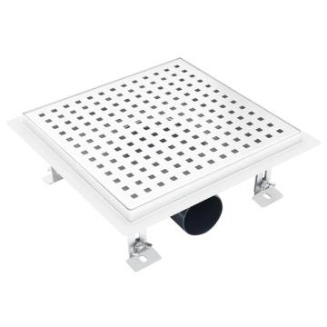 Stainless Steel Shower Drain 23x23 cm | Efficient & Stylish