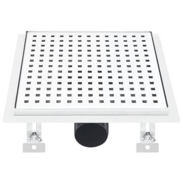 Stainless Steel Shower Drain 23x23 cm | Efficient & Stylish