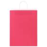 Pink Paper Bags with Handles - 250 pcs | Sustainable Packaging