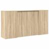 Reception Desk Sonoma Oak - Durable & Versatile Design