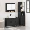 Elegant 3 Piece Bathroom Furniture Set in Black - Hipo Market