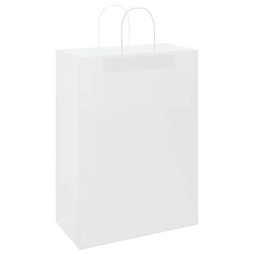 Paper Bags 250 pcs with Handles - Durable & Eco-Friendly