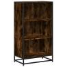 Book Cabinet Smoked Oak 60x35x107.5 cm - Stylish Storage Solution