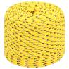 Boat Rope Yellow 8 mm 250 m Polypropylene | Durable & Versatile