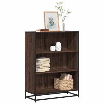 Brown Oak Book Cabinet - Stylish & Durable | Hipo Market