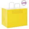  Paper Bags 250 pcs with Handles Yellow 32x22x24 cm Colour yellow Size 32 x 22 x 24 cm Quantity in Package 250 