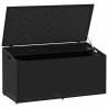 Garden Storage Box Black 110x50x58 cm - Durable & Stylish