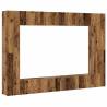 Stylish Wall Mounted TV Cabinets - 8 Pcs Old Engineered Wood