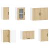 11 Piece Kitchen Cabinet Set | Lucca Sonoma Oak - Hipomarket