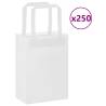  Paper Bags 250 pcs with Handles White 15x8x21 cm Colour white Size 15 x 8 x 21 cm Quantity in Package 250 