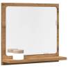  Bathroom Mirror Cabinet Artisan Oak 40x11x37 cm Engineered Wood Colour artisan oak Size 40 x 11 x 37 cm Quantity in Package 1 