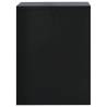 High Gloss Black Bedside Cabinet - Stylish & Durable Design