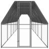 Outdoor Chicken Cage 2x12x2m - Galvanised Steel & Safe Design