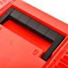 Durable Red Plastic Tool Box - 462x256x242 mm | HipoMarket