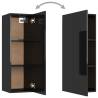 High Gloss Black TV Cabinet - Stylish & Practical Storage