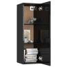 High Gloss Black TV Cabinet - Stylish & Practical Storage