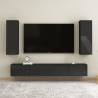 High Gloss Black TV Cabinet - Stylish & Practical Storage