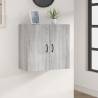 Stylish Wall Cabinet Grey Sonoma - 60x31x60 cm