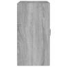 Stylish Wall Cabinet Grey Sonoma - 60x31x60 cm