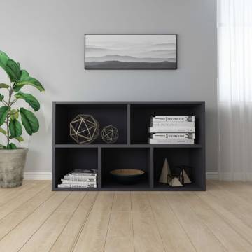 Book Cabinet Sideboard Grey 50x25x80 cm | Hipomarket