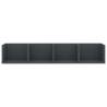 CD Wall Shelf Grey - Stylish Storage Solution for Your Collection