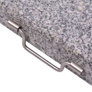 Premium Parasol Stand 45 cm | Durable Granite & Stainless Steel