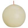 Bolsius Rustic Ball Candles Shine - Soft Pearl 6 pcs | Hipomarket