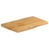 Live Edge Mango Wood Table Top - 50x40 cm | Hipo Market