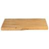 Live Edge Mango Wood Table Top - 50x40 cm | Hipo Market