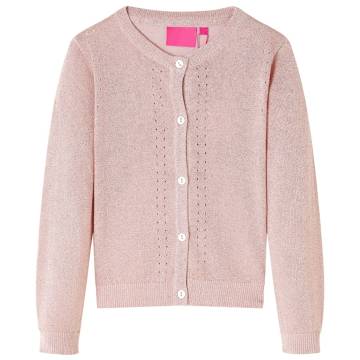 Kids Soft Pink Knitted Cardigan - Size 104 (3-4 Years)