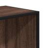 Bookcase Brown Oak 60x35x139 cm - Modern & Durable Design