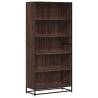 Brown Oak Bookcase - Modern Stylish Storage Solution