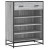 Elegant Grey Sonoma Shoe Cabinet - 75x38x97.5 cm