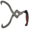 2 pcs Log Tongs with TPR Handle - Durable & Ergonomic