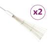 Outdoor Christmas Firecrack Lights - 280 LEDs, Cold White, 2pcs