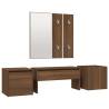 Hallway Furniture Set - Brown Oak Engineered Wood | HipoMarket