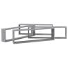 Wall Cube Shelves - 4 pcs Grey Sonoma, 100x15x30 cm