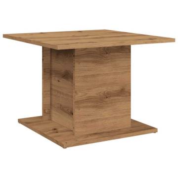 Artisan Oak Coffee Table - 55.5x55.5 cm - Durable Design