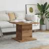 Artisan Oak Coffee Table - 55.5x55.5 cm - Durable Design