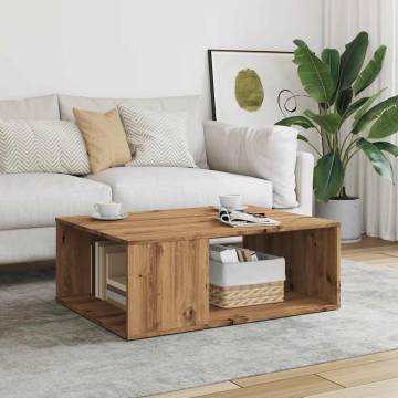 Artisan Oak Coffee Table - Durable & Stylish | HipoMarket