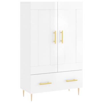 Highboard High Gloss White - Stylish Storage Solutions | HipoMarket