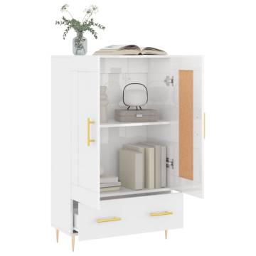 Highboard High Gloss White - Stylish Storage Solutions | HipoMarket