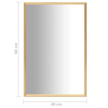 Mirror Gold 60x40 cm - Minimalist Home Decoration