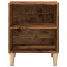 Stylish Old Wood Bedside Cabinet - 40x30x50 cm