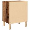 Stylish Old Wood Bedside Cabinet - 40x30x50 cm