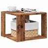  Coffee Table Old Wood 40x40x30 cm Engineered Wood Colour old wood Size 40 x 40 x 30 cm Quantity in Package 1 