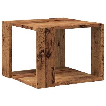 Coffee Table Old Wood 40x40x30 cm - Elegant & Durable Design