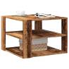  Coffee Table Old Wood 58x58x40 cm Engineered Wood Colour old wood Quantity in Package 1 